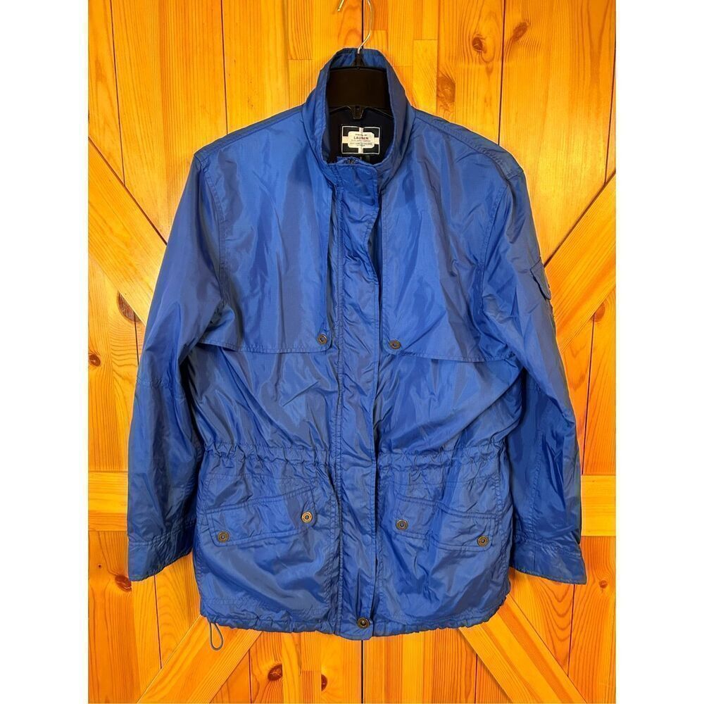 Ralph Lauren Naval Supply Co. Royal Blue Anorak Coat Women’s Size Small (4373)